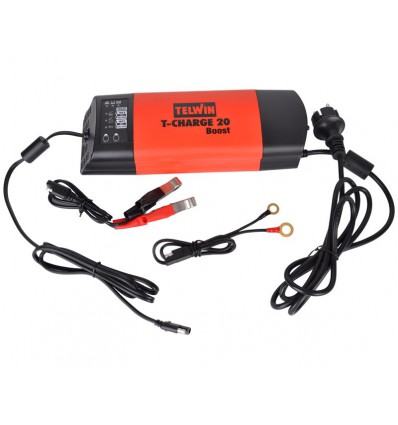 Telwin Impulslader/ batterilader til 12 + 24 volt