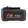 FERM 20 volt - 4,0 Ah - batteri