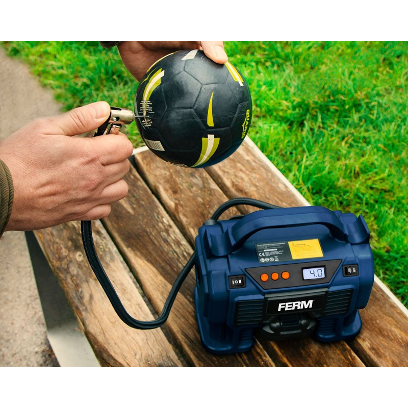 FERM kompressor 20 volt - uden batteri