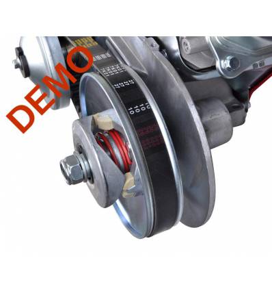 Vario kobling til go-kart (motor med 19 mm aksel)