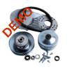 Vario kobling til go-kart (motor med 19 mm aksel)