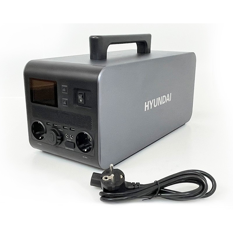 Hyundai Powerstation AC/DC 1.000 watt - Li-ion batteri