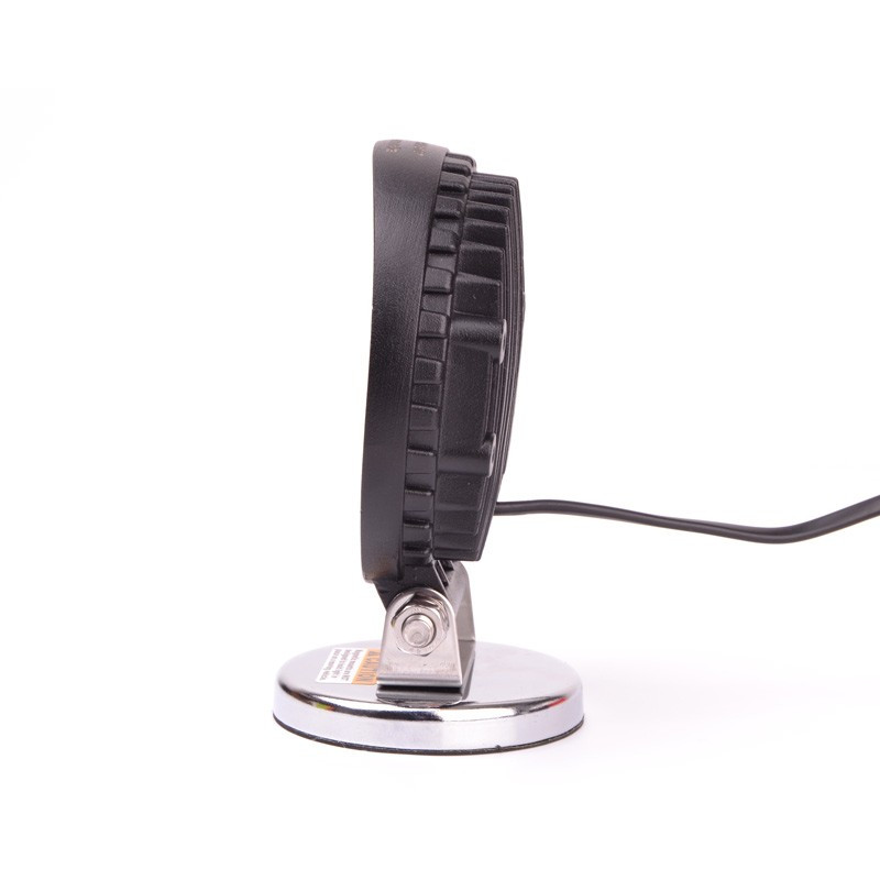 LED Arbejdslampe 18 watt - med magnetfod - 12/24 volt