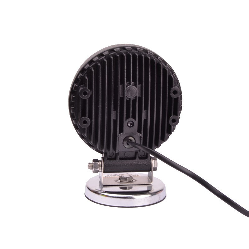 LED Arbejdslampe 18 watt - med magnetfod - 12/24 volt