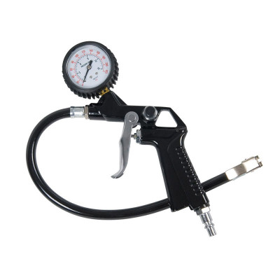 Trykluft pumpepistol/dæktryksmåler