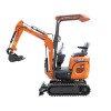 Rihno Minigraver - 1,2 ton - med drejelig arm + udskydelige bælter