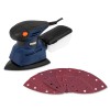 FERM Trekantsliber inkl. 6 stk. sandpapir