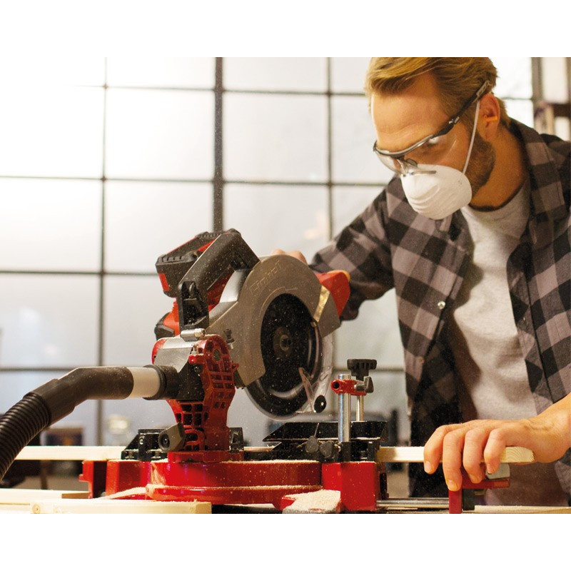 Einhell kap/geringssav 210 mm med laser - uden batteri