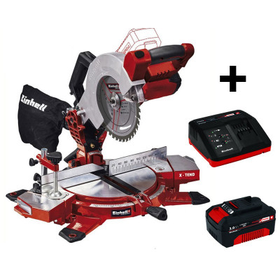 Einhell kap/geringssav 210 mm med laser - uden batteri
