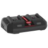 Güde Lader - dobbelt - til 18 volt batterier