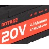 Batteri - 4,0 Ah 20 volt - til Rotake