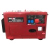 Støjsvag Dieselgenerator 5.200 watt / 400 volt