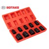 Rotake ½" Slagtoppe 10 stk. i kuffert