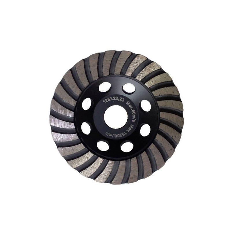 Diamant slibekop - turbo - Ø125 mm