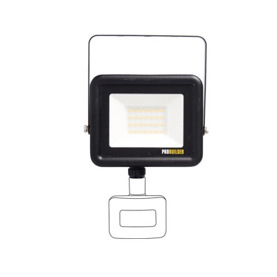 Nortec arbejdslampe 230 volt - 20 watt - mulighed for tilkøb af sensor