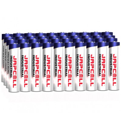 40 stk. AA Alkaline batterier Japcell