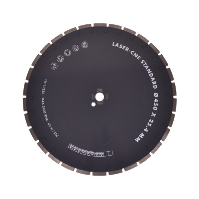 450 mm diamantskive "åben"