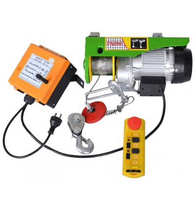 Trækspil 230 volt - 400/800 kg - trådløs fjernbetjening