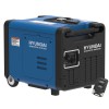 Hyundai Digital Generator 4000 watt med fjernbetjening og elstart