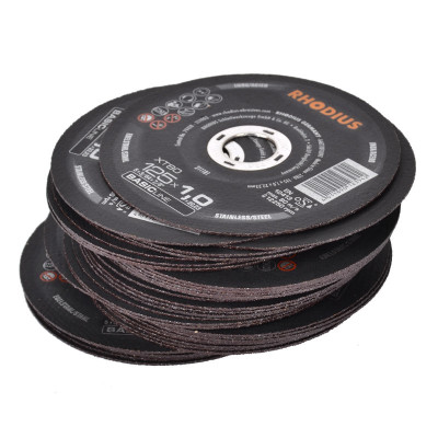 Pakke med 50 stk. Rhodius skæreskiver XT80 (rustfri)