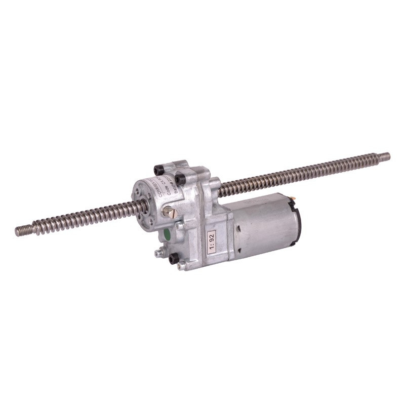 Gearmotor til askeplade - smørefri - inkl. spindel - 12 volt