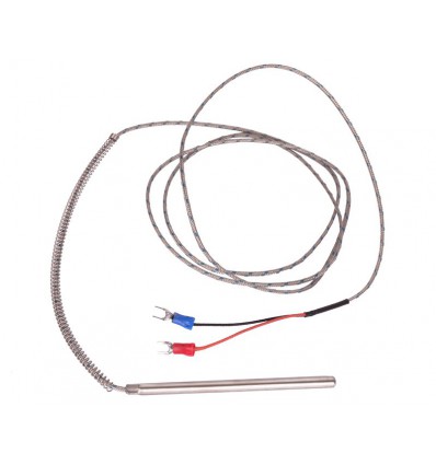 Røggas temperaturføler - Type-K - 1,5 m kabel - Ø6 x 100 mm