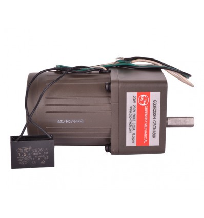 Gearmotor 20w. YN70 1:180 230 volt