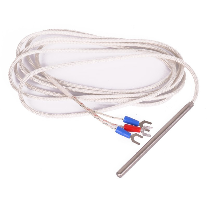 PT1000 Temperaturføler / Røggas sensor - 2,5 meter kabel
