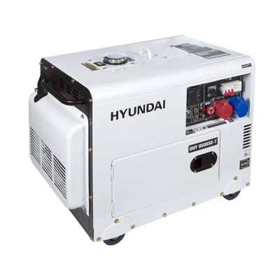 Hyundai Diesel Generator 7.000 watt - lydsvag