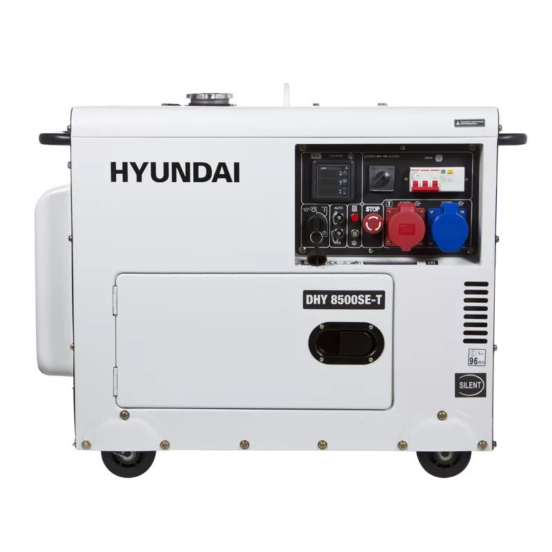 Hyundai Diesel Generator 7.000 watt - lydsvag