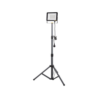 Nortec arbejdslampe 230 volt - 50 watt + teleskopstander