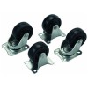 Transporthjul - Ø40 mm - pakke med 4 stk.