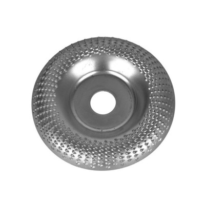Trærasp - 125 mm - kraftig buet overflade