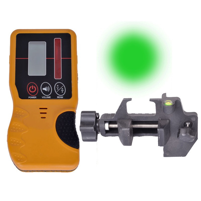 Modtager og holder rotorlaser  - grøn