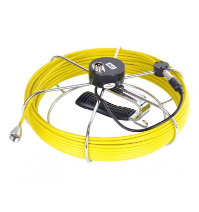 Løst kabel 20 m + kamera til kloak-tv nr. CR111-7D