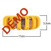 Advarselsblink "skildpadder" 6 stk - orange