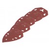 FERM Trekants slibepapir korn 80
