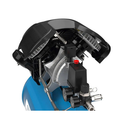 Güde Kompressor 50 liter - dobbelt cylinder - med tilbehør