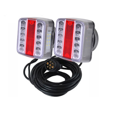 Magnetisk baglygtesæt - med LED lys