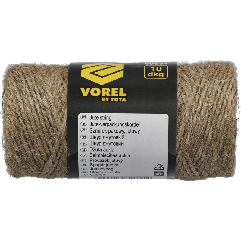 Natursnor/Jutesnor - 100 gram