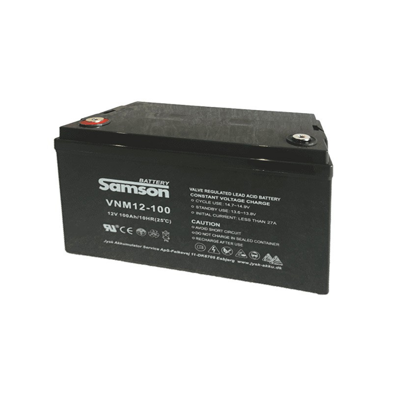 Samson 100 A batteri til fejemaskine mm.