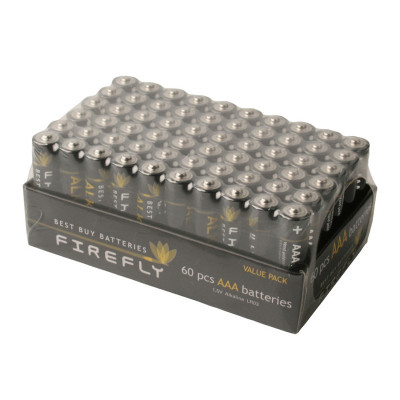60 stk. AAA Alkaline batterier