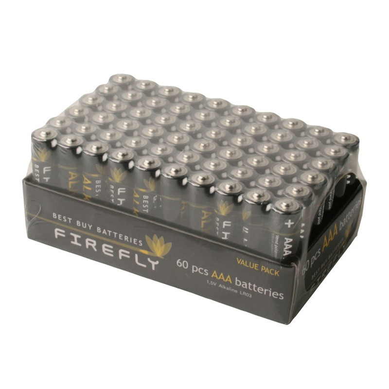60 stk. AAA Alkaline batterier