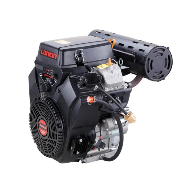 27 hk Loncin benzinmotor 2-cyl.