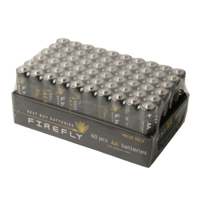 60 stk. AA Alkaline batterier