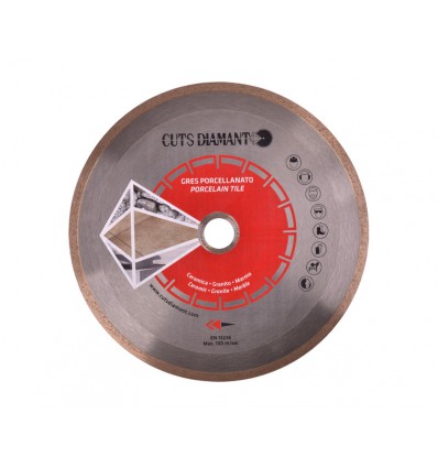 250 mm diamantklinge "lukket"