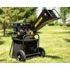 Flishugger med opsamler - 6,5 hk benzinmotor