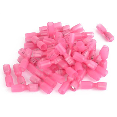 Ledningssamler / krympeflex - hun stik - 50 stk.