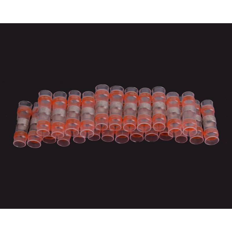 Ledningssamler med krympeflex - 8 mm - 25 stk.