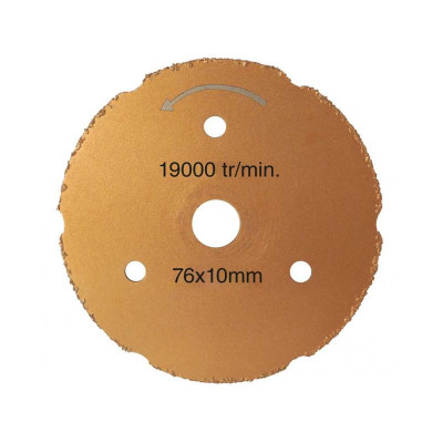 Segmenteret klinge 76 mm til Mini Vinkelsliber